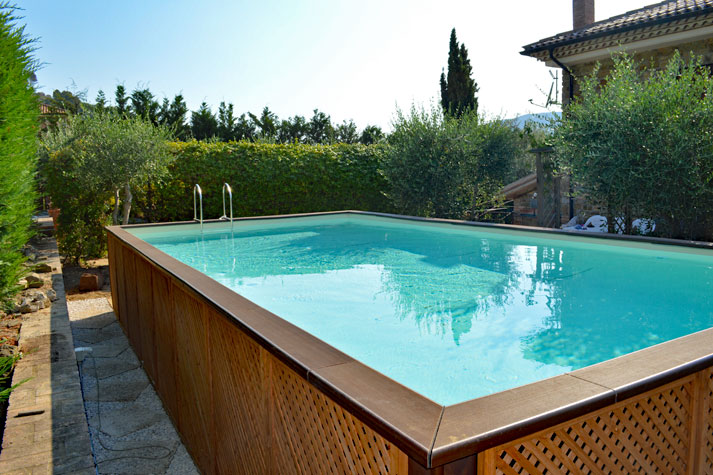 Der Pool, Ferienhaus Casa Bella