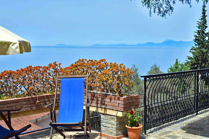 Casa Pozzillo, Ferienwohnungen am Pozzillo-Sandstrand mit weitem Blick aufs Meer