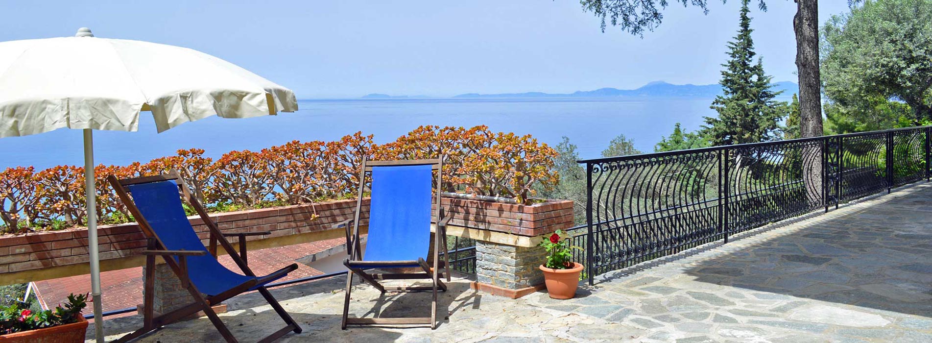Casa Pozzillo, Ferienwohnungen am Pozzillo-Sandstrand mit weitem Blick aufs Meer