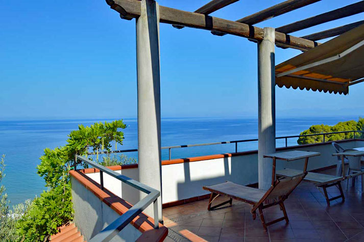 Costa Cilento, Ferienwohnungen nah am Strand
