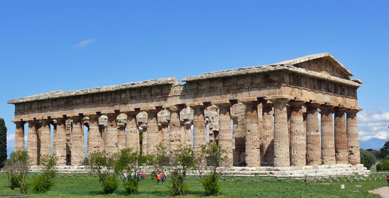 Der Neptun-Tempel in Paestum