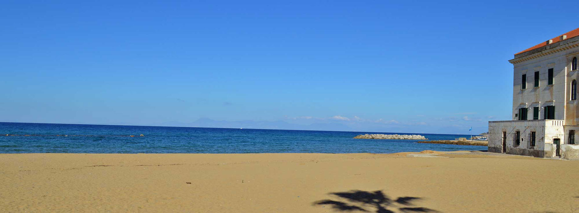 Marina Piccola, Stadtstrand an der Cilentoküste in Santa Maria di Castellabate