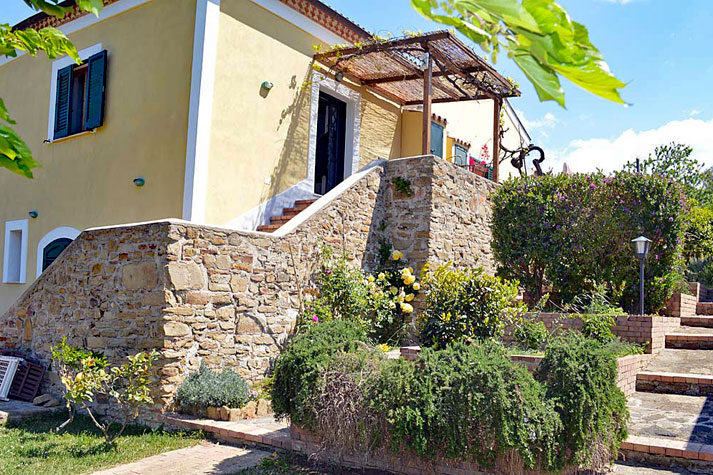 <Casa Blu, Ferienwohnung in der Tenuta Mezzorecchio