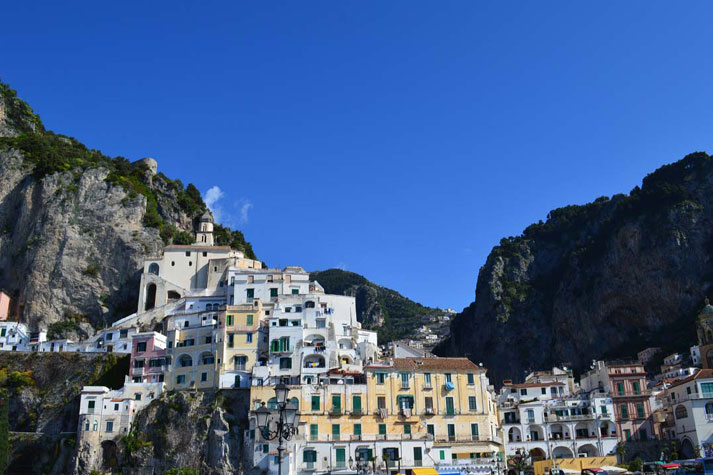 Amalfi, Ausgangspunkt der Wanderung nach Ravello