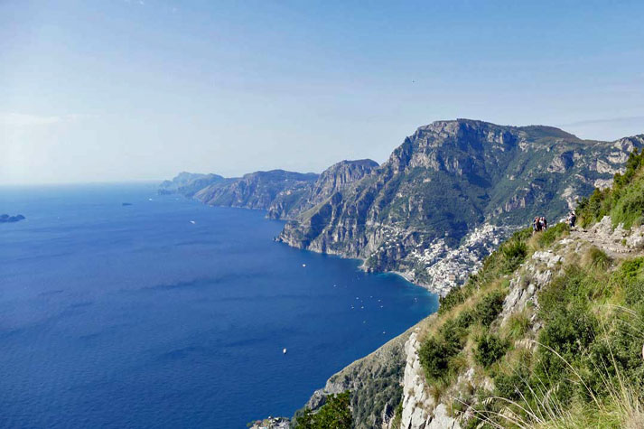 Die Amalfiküste und das Meer