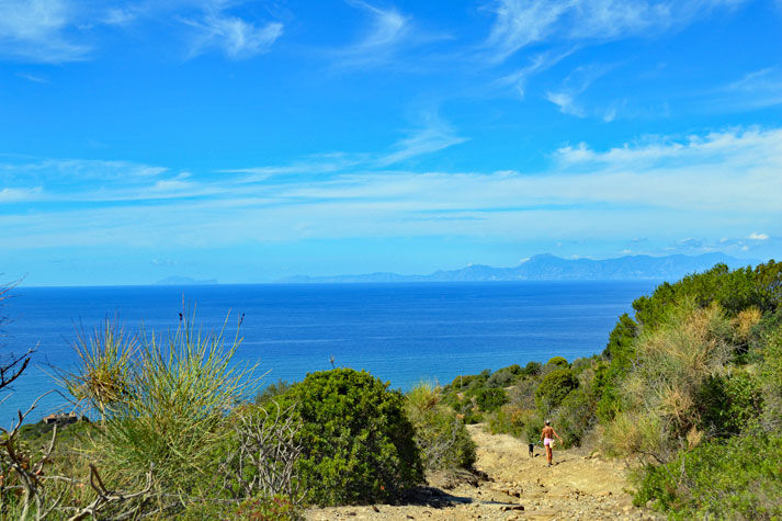 Wanderung entlang des Monte Tresino