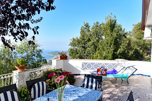 Ausblick von der Terrasse aufs Meer Ausblick von der Terrasse aufs Meer