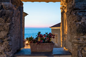 Hotel Residenza d`Epoca Olimpia, Meerblick vom Balkon