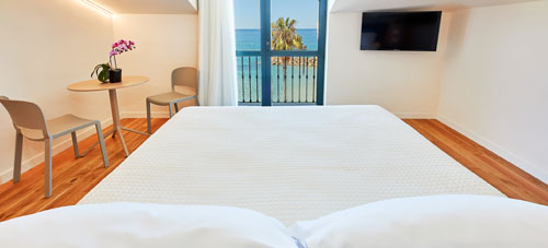 Meerblick vom Bett Meerblick vom Bett