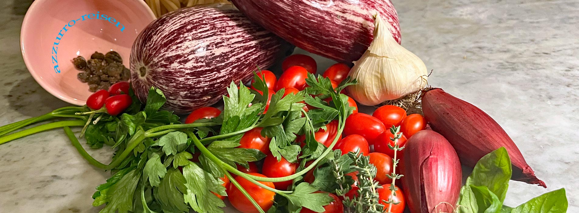 Linguine mit frischen Tomaten und Gamberoni