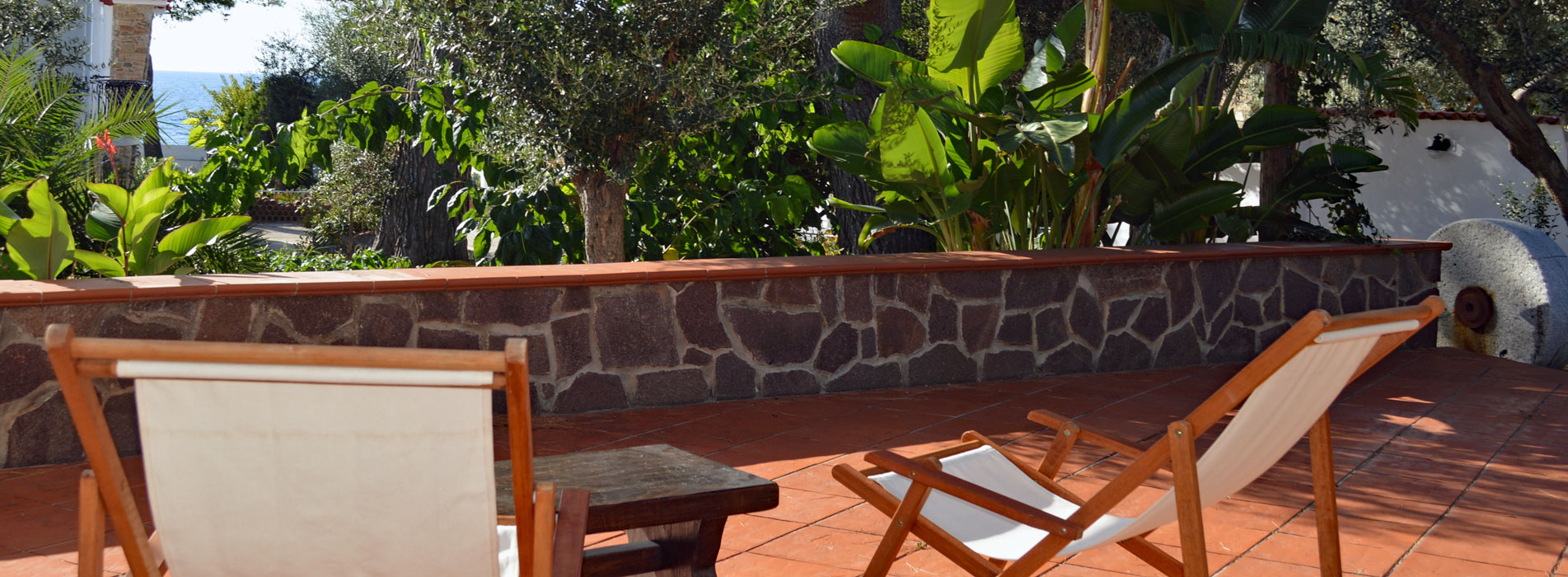 <Ferienhaus mit Meerblick - La Casetta an der Cilentoküste