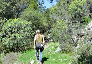 Wanderung nach Trentinara, Cilento Nationalpark