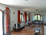 Wohnraum in der Ferienwohnung San Leo I Der große helle Wohnraum in der Ferienwohnung San Leo I