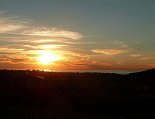 Sonnenuntergang über dem Meer Sonnenuntergang über dem Meer
