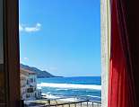 Balkon mit Blick auf das Meer