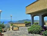 Terrasse mit Meerblick, Gartenetage Terrasse mit Meerblick auf der Gartenetage