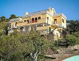 Die Villa Poggio al Sole von der Meerseite Die Villa Poggio al Sole von der Meerseite