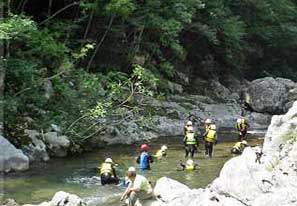 Organisierte Rafting-Touren