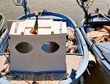 Im Hafen liegen viele kleine Fischerboote Im Hafen liegen noch viele kleine Fischerboote