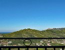 Panoramablick auf Castellabate und das Meer
