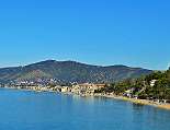 Ausblick auf die Bucht von Castellabate Blick von der Dachterrasse auf die Bucht von Castellabate