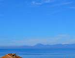 Ausblick von der Dachterrasse aufs Meer Ausblick von der Dachterrasse aufs Meer
