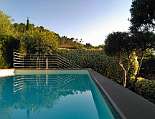 Der Pool vor dem Ferienhaus Casa Bella Der Pool vor dem Ferienhaus Casa Bella