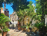 Blick von der Terrasse aufs Meer Blick von der Terrasse aufs Meer
