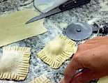 Hausgemachte Ravioli, fatta in casa