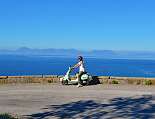 Mit der Vespa im Cilento unterwegs Mit der Vespa im Cilento unterwegs vor traumhafter Kulisse