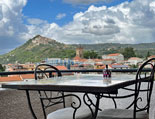 Ausblick vom Balkon auf Castellabate Ausblick vom Balkon auf Castellabate
