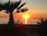 Sonnenuntergang von der Promenade Sonnenuntergang von der Promenade in Santa Maria di Castellabate