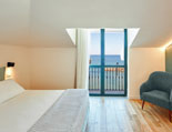 Doppelzimmer mit Blick aufs Meer