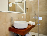 Das moderne Bad mit Dusche