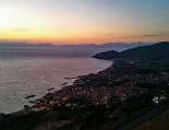 Abendrot mit Blick bis Amalfi Abendrot mit Blick bis Amalfi